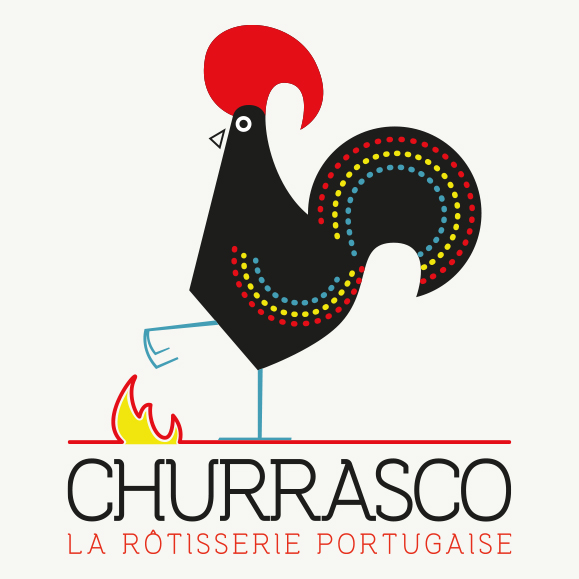 logo churrasco rôtisserie portugaise